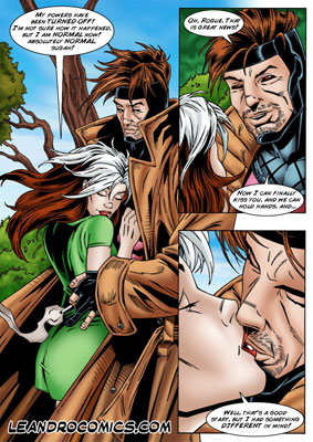 Gambit and sexy Rogue